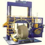 Máquina de embalagem de bobina de aço automática